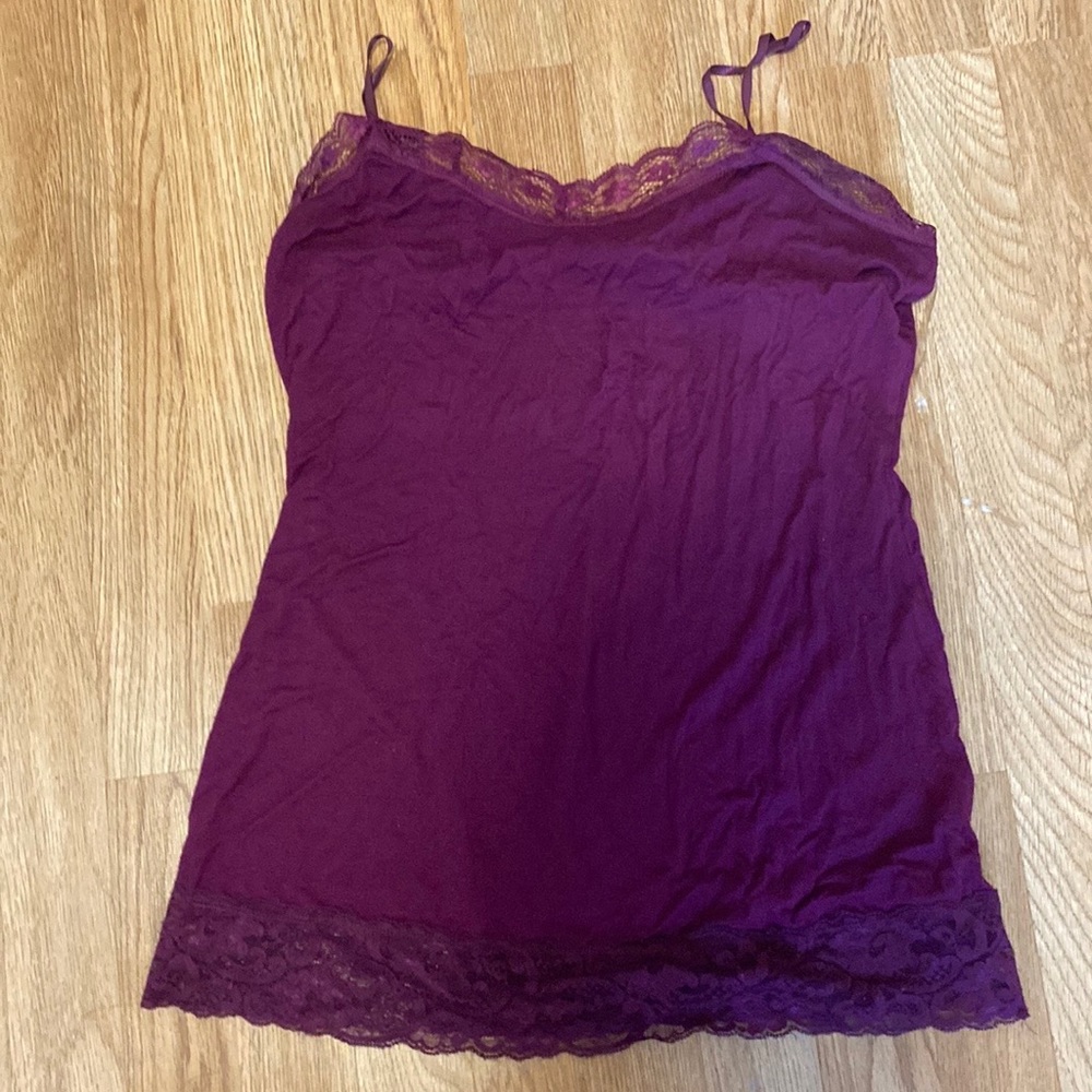 Y2K Dark Purple Tank Top!